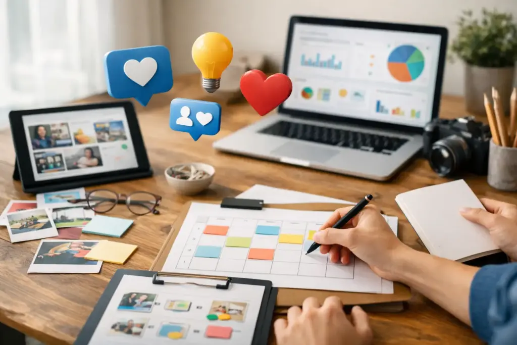 Content Plan für Social Media erstellen
