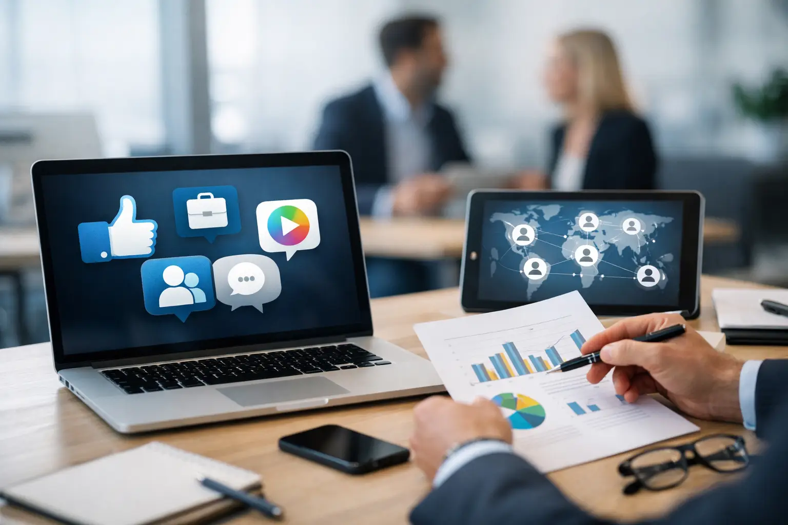 Welche Social Media Kanäle für B2B?