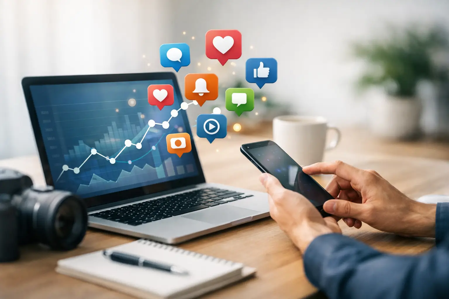 Social Media Sichtbarkeit steigern mit System