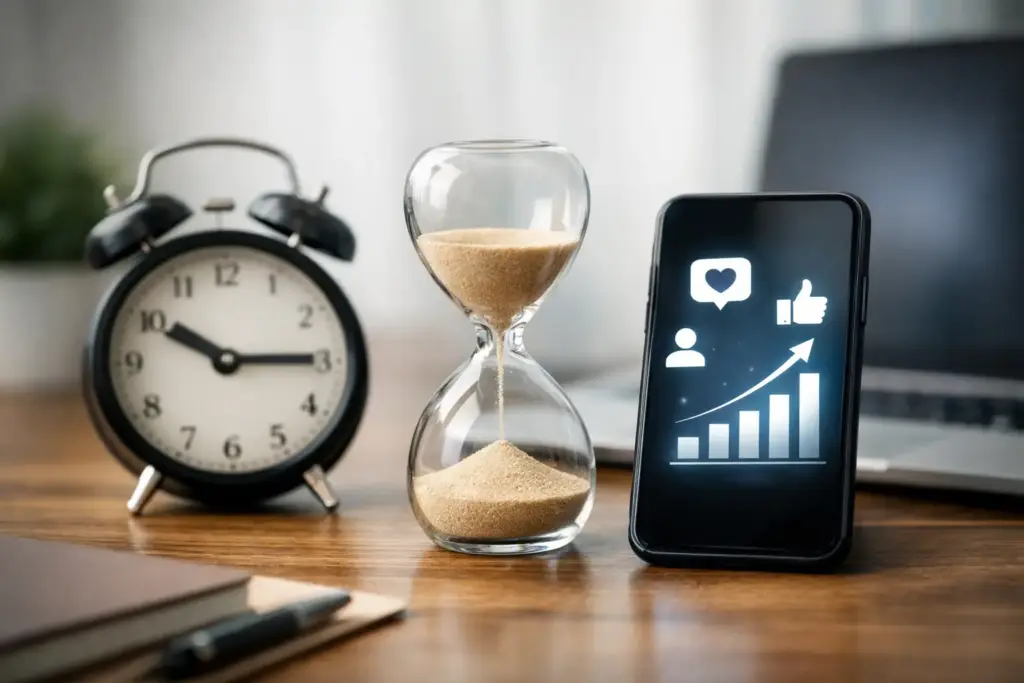 Wie lange bis Social Media wirkt? Realistische Zeiten