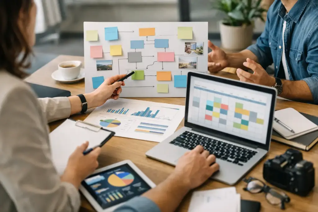 Content Plan für Unternehmen, der Wirkung zeigt