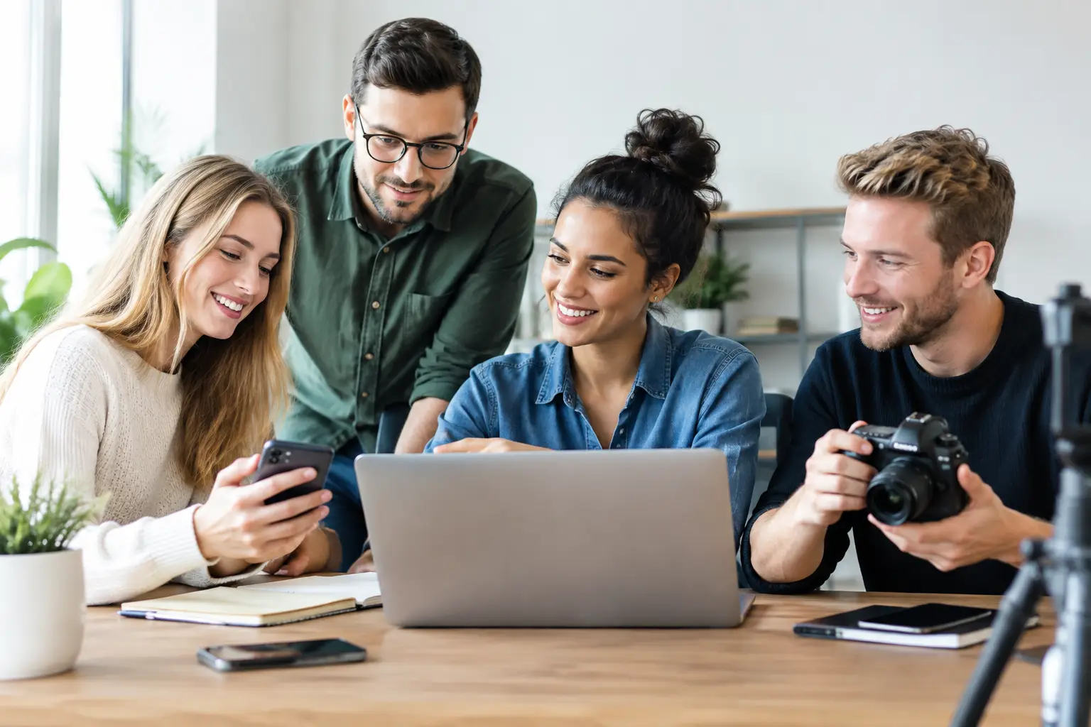 Wer erstellt Social Media Inhalte im Unternehmen?